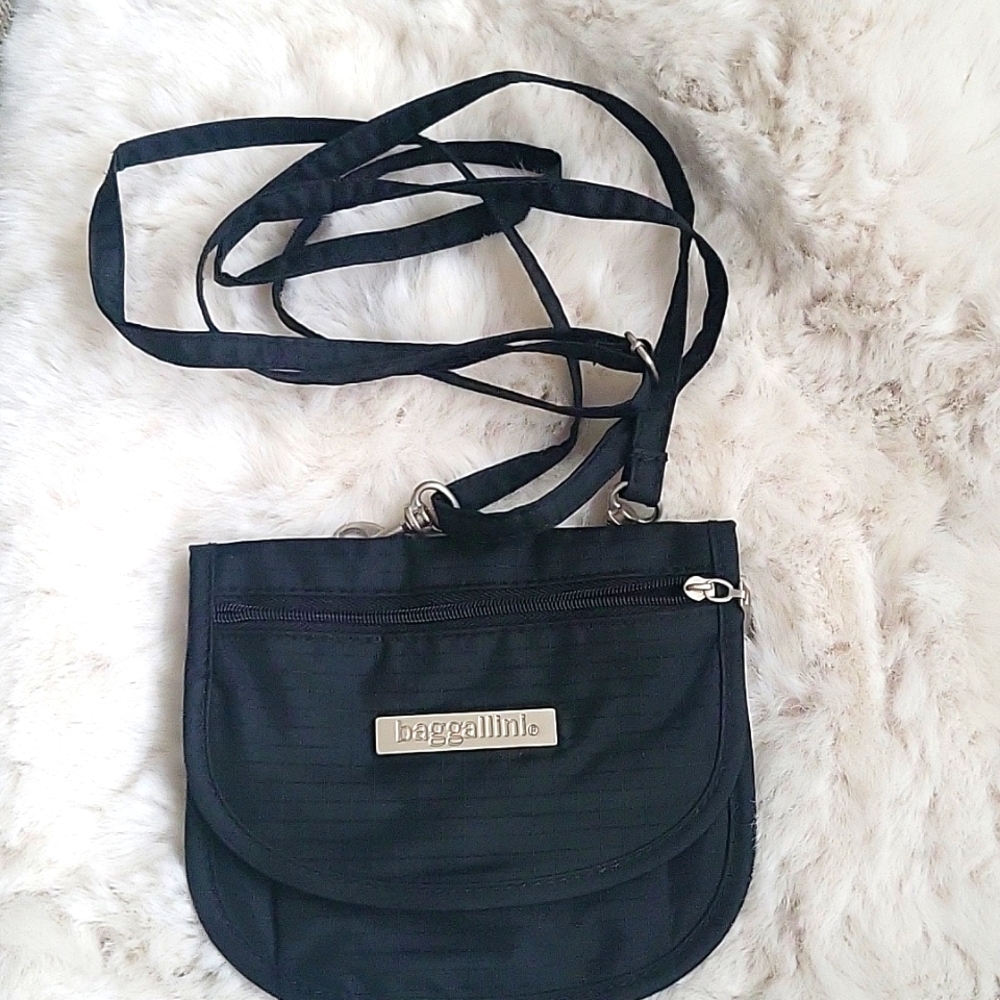 Baggallini small black crossbody or shoulder bag or Belt bag